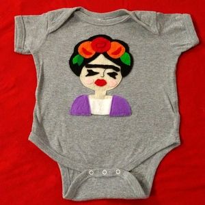 Mi Cielo Artist Frida Inspired Onesie